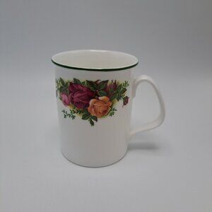 Royal Albert Old Country Roses Mug Fine Bone China Floral Design White Roses